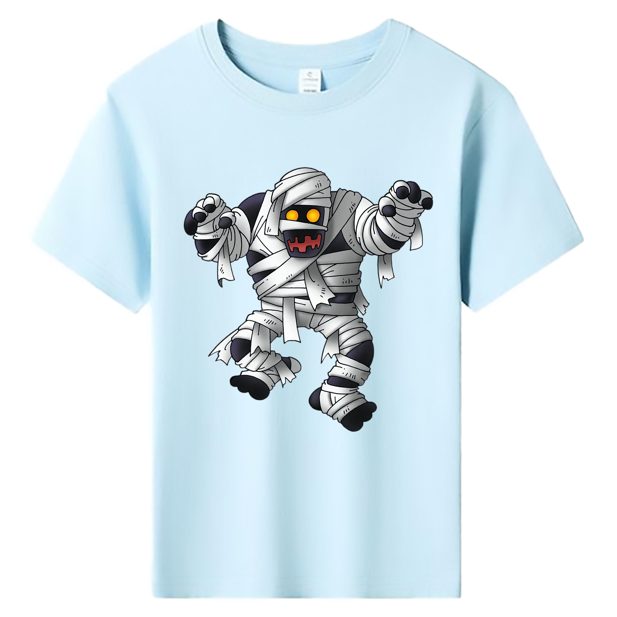 （画像用） ドラゴンクエスト Doragon Kuesuto Dragon Quest 綿100％キッズTシャツ（フロントプリント）